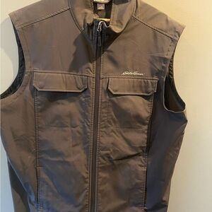 Eddie Bauer Men's Brown Vest